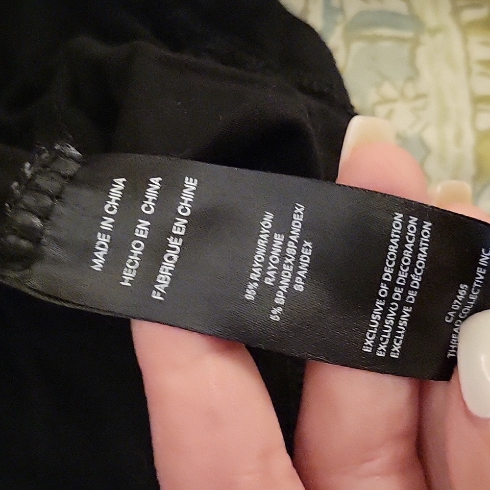 Bebe Rhinestone Logo Tee - Picture 9 of 9